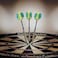 Elkadart unisex adult Prism Steel Tip Darts with Storage Travel Case Silver 24g US