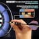 LANNEY Darts Metal Tip Steel Tip Darts Set 20 Grams 24 and 26 Grams Professional Dart for Dartboard with Aluminum Shafts Brass Barrels Extra Flights Sharpener Tool Kit Carrying Case