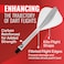 Shot! Shot Darts Flight Deck One Piece Dart Flight and Shaft System Reduced Deflections Kite Shaped Flight 350 Micron Available in Set of 3 Clear Inbetween