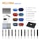 WELLFORM Darts Metal Tip Set12 Pack 26 Grams Steel Tip Darts SetProfessional Metal Darts for Dartboard with NonSlip Iron Barrel Aluminum Shafts Extra Flights Dart Sharpener Wrench Gift Box
