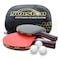 Senston Professional Table Tennis Paddles with Ping Pong Balls Advance Intermediate Ping Pong Paddles Set of 2 Table Tennis Racket with Balls and Carry Case