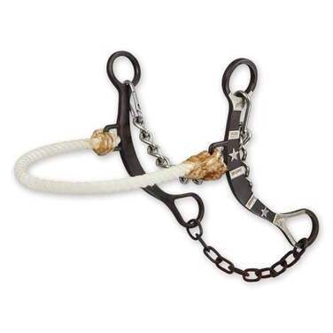 Classic Equine Bozo Sidepull Hackamore 6 34In
