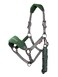 LeMieux Vogue Fleece Headcollar Halter Leadrope Hunter Green Cob
