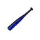 SECOTAN Baseball Bat Aluminum One Hand Training Bat BaseballSoftballTeeball Mini Training Bats Batting Practice Tire Pressure Checker MultiPurpose Bats for Versatile Use 17inch Blue Flame