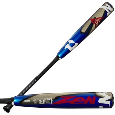 DeMarini 2025 Zen 3 BBCOR Baseball Bat 3330 oz