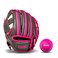 Franklin Sports RTP Teeball Performance Gloves Ball Combo GraphitePink 95 Left Hand Throw