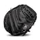 Franklin Sports CTZ5000 Baseball Fielding Glove Black Leather Cowhide Glove 335 HalfMoon Web for Catchers
