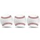 KRTOYUST Baseball BallOfficial Size BaseballsComposite High Performance Leather 9 Baseball Great for Adult Recreational Use Practice Hard Ball 3 Balls