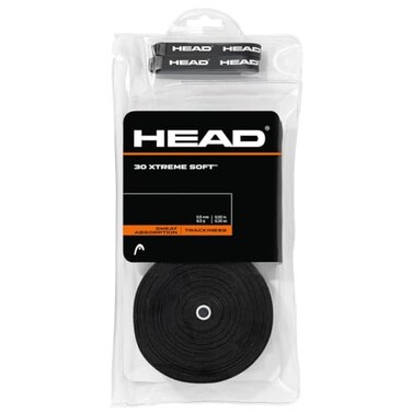 HEAD XtremeSoft 30 Pack Overgrip Black