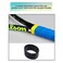 Slybar 5Pcs Tennis Racket Handle Rubber Ring Stretchy Tennis Racquet Band Overgrips YellowRedBlluePinkBlack Black
