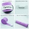 Tannius Tennis Racket Grip Tape 9 Pack Dry Feel Tennis Grips Absorbent and Enhanced Tennis Overgrip 6Pack Purple