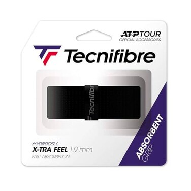 Tecnifibre XTra Feel Tennis Grip Black Pack of 1