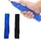 Gloperti Towel Grip Badminton Racket Grips Cotton Anti Slip Absorbent Sweatband Tape with Adhesive Backing for BadmintonPickleballPaddle Racket Assorted Colours 2 One Black One Blue
