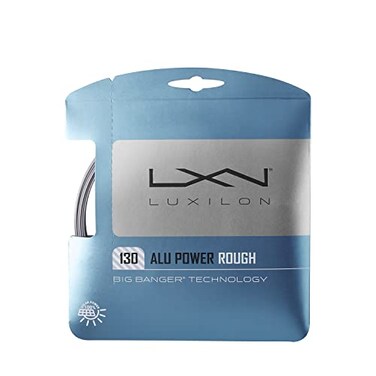 Luxilon ALU Power Rough 130 Tennis String Set Grey