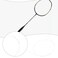 OTOTEC 1Pc 10m 07mm Wire Diameter Badminton String Nylon High Flexibility Badmintonsaite Compatible with YONEX BG Exbolt 65 White