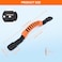ORLANG 2 Pcs Kayak Carry Handles 2Hole Kayak Replacement Handles with Screws Canoe Boat Side Mount Carry Handle Boat Carry Handle Replacement Suitable for Kayaks Luggage Suitcase Orange