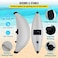 VEVOR Kayak Stabilizers 2 PCS PVC Inflatable Kayak Outrigger Float with Sidekick Arms Rod Standing Float Stabilizer System Kit for Kayaks Canoes Fishing Boats