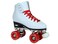Epic Skates Classic White with Red Wheels Roller Skates 7 ClassWhRed07