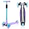 WV WONDER 3 Wheel Scooter for Kids Ages 612Kids Scooter with Light Up Wheels Sturdy Deck Design and 4 Height Adjustable Suitable for Kid Ages 312