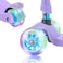 WV WONDER 3 Wheel Scooter for Kids Ages 612Kids Scooter with Light Up Wheels Sturdy Deck Design and 4 Height Adjustable Suitable for Kid Ages 312