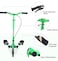 AODI Swing Scooter for Kids 3 Wheels Foldable Wiggle Kick Scooter Push Drifting with 4 Adjustable Handlebar 2 Rear LED Wheel for Boys and Girls Ages 38