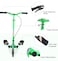 AODI Swing Scooter for Kids 3 Wheels Foldable Wiggle Kick Scooter Push Drifting with 4 Adjustable Handlebar 2 Rear LED Wheel for Boys and Girls Ages 38
