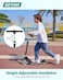 Gotrax K03 Kick Scooter for Kids 5 LED Lighted Wheels and Adjustable Handlebars Lightweight Design and AntiSlip Deck Max Load 110 Lbs Kids Scooter for Boys Girls Ages 3 Black