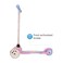 Voyager Peppa Pig Kick Scooter for Kids 3 Wheel Self Balancing