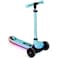 Rahmory Kids Scooter for Boys Girls Ages 38 3 Wheel Light Up Toddler Kick Scooter with 20 Dynamic LED Modes Foldable Adjustable Height Extra Wide Deck Lean to Steer Outdoor Toy Gift