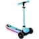 Rahmory Kids Scooter for Boys Girls Ages 38 3 Wheel Light Up Toddler Kick Scooter with 20 Dynamic LED Modes Foldable Adjustable Height Extra Wide Deck Lean to Steer Outdoor Toy Gift