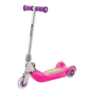 Razor Jr Folding Kiddie Kick Scooter Pink FFPOne Size