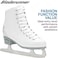 Rollerblade Bladerunner Ice by Allure Womens Adult Figure Skates White Ice Skates US Size 8