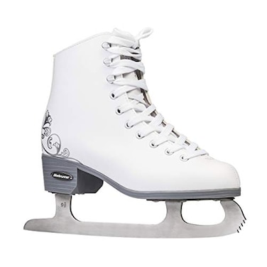 Rollerblade Bladerunner Ice by Allure Womens Adult Figure Skates White Ice Skates US Size 8