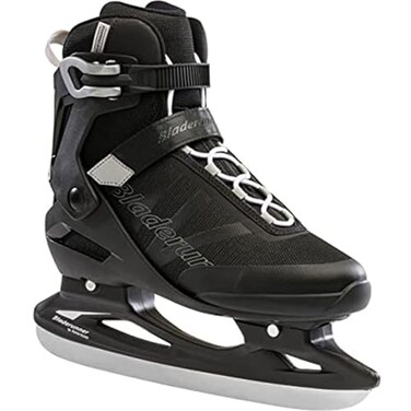 Rollerblade Bladerunner Ice by Igniter Mens Black and Gray Ice Skates