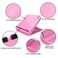 JADE KIT Slant Board Calf Stretcher Adjustable 4 Angles Anti Slip Incline Board for Stretching Ankle Stretch Board Calf Stretch Incline Board for Heel Hamstring Achilles Leg Calves Pink
