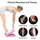 JADE KIT Slant Board Calf Stretcher Adjustable 4 Angles Anti Slip Incline Board for Stretching Ankle Stretch Board Calf Stretch Incline Board for Heel Hamstring Achilles Leg Calves Pink
