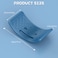 plplaaoo Plplaaoo Kids Balance Board Plastic Balance Seesaw Board with Elastic Ball Wobble Rocker Curvy Board for Toddlers Teens Sensory Training Motor Skills Development 1969x925x091in
