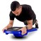 GoSports Fitness Core Hub Plank Board with Smart Phone Integration for Full Body Workouts Blue