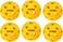 CORE Pickleball Indoor Pickleball Balls Professional Durabilty Easy to See Consistent Bouce Pickleballs with 26 Holes Yellow 6 Pack