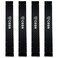 CRBN Pickleball Edge Guard Tape Protective Pickleball Paddle Edge Tape Black 1214mm 4 Pack