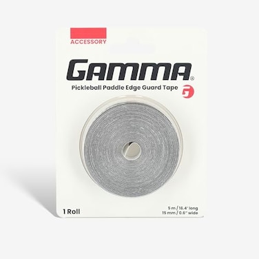 GAMMA Gamma Sports Pickleball Paddle Edge Guard Tape Black Racquet Protection Fits Any Paddle Durable Easy Application