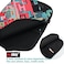 HEYSKAY Pickleball Paddle Cover With Handle Strap Protective Racket Sleeve Bag With Mesh Pocket Sport Carry Bag Black