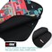 HEYSKAY Pickleball Paddle Cover With Handle Strap Protective Racket Sleeve Bag With Mesh Pocket Sport Carry Bag Black