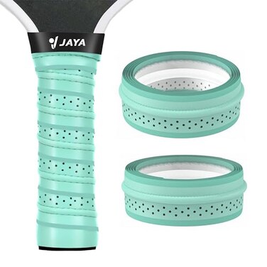 JAYA 2 Pack ExtraLength Pickleball Paddle Grip Tape Pickleball Overgrip Wrap Mint Green