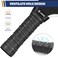 JAYA ExtraLength Pickleball Paddle Grip Tape Pack of 5 Pickleball Overgrip Wrap Black
