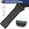 JAYA ExtraLength Pickleball Paddle Grip Tape Pack of 5 Pickleball Overgrip Wrap Black
