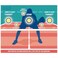 KeoPuals Pickleball Dink Pad Training Wall Dink Pads for Practice