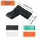 LOOEEL 8 PCS Pickleball Paddle Grip BandsHandle Rubber Silicone Rings for Pickleball Racket Squash Racket Badminton Racket Grip Strap 4 Colors