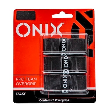 Onix Pickleball Paddle Overgrip Pickleball Paddle Overgrip Black NonSlip SweatAbsorbent Replacement Grip for Enhanced Control Comfort