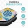 Palms-O-Aces PalmsOAces Elongated Pickleball Paddle Cover Canvas Padded Pickleball Paddles Sleeve with Zipper Lightweight Protective Paddle Case for Paddles Paddle Cover Accessory Mod Tropics